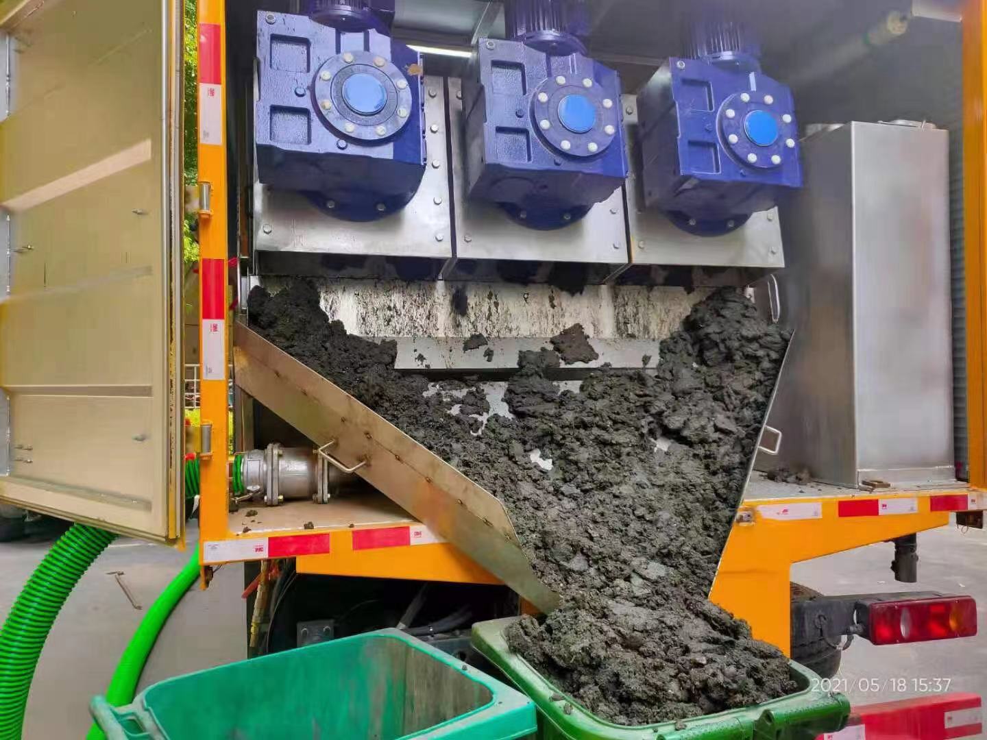 商都化粪池清掏城市维护站-泥浆净化干湿分离处理